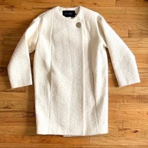 TARA JARMON Alpaca-Wool Coat - 36